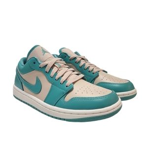 Air Jordan 1 Low 'Tropical Teal Sandy Beige' Size 7